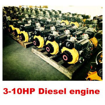 kleiner Portbale Dieselmotor 3-10HP für Boots-Gebrauch Heißer Verkauf!